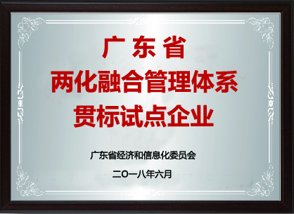 朝陽(yáng)廣東省兩化融合企業(yè)